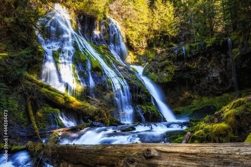 Panther Creek Falls Lower View, Washington State