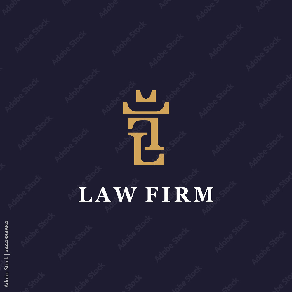 Letter L logo design inspiration. In a flat and modern style. for law firm logo design-vector Letter L logo design inspiration. In a flat and modern style. for law firm logo design-vector