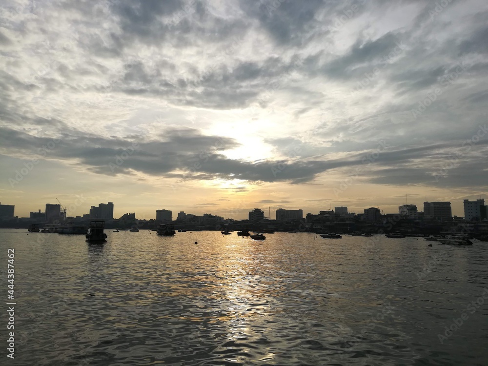 Sunset at Pattaya