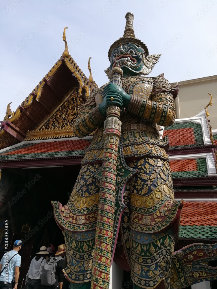 Fototapeta premium Giant at Bangkok temple