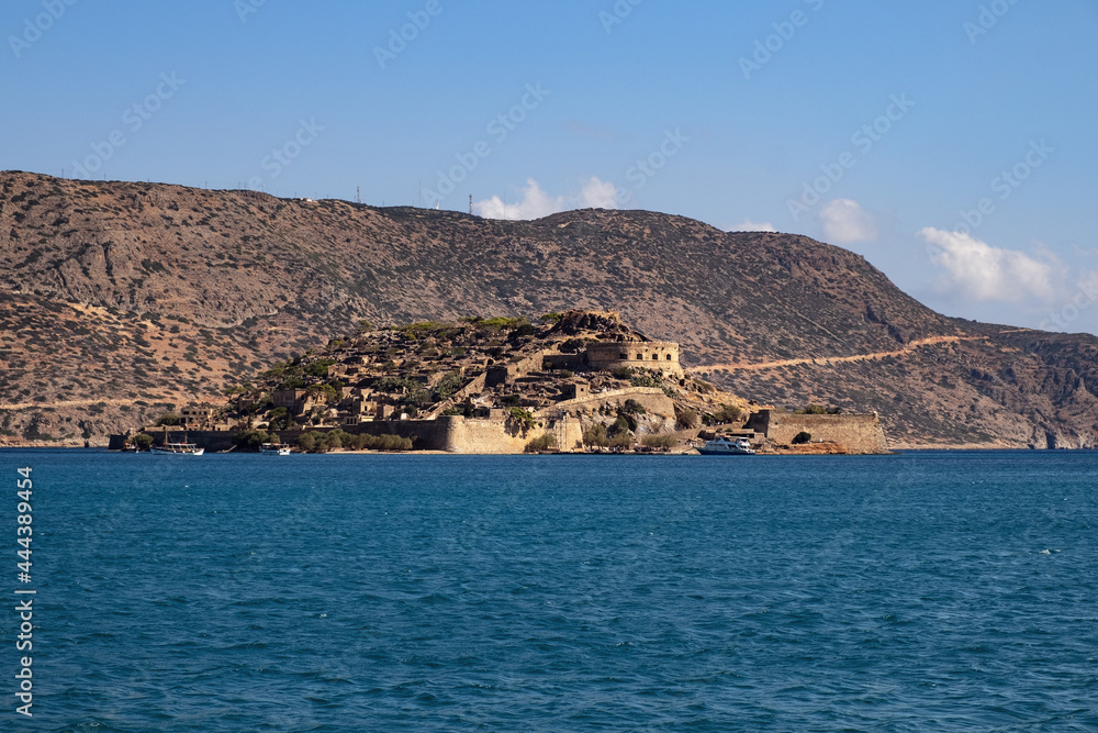Spinalonga island near Crete in Greece