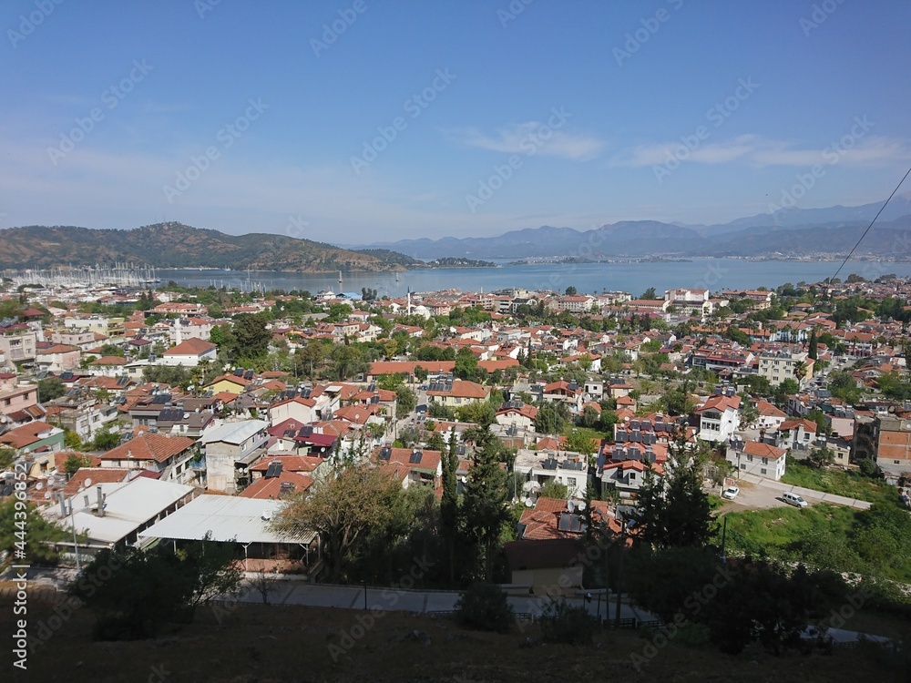 Fototapeta premium Amintas Rock Tomb, Fethiye- Turkey