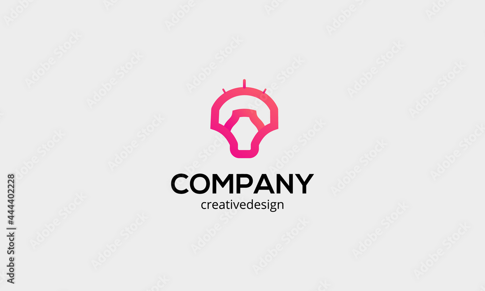 Fototapeta premium Light logo design template logos designs