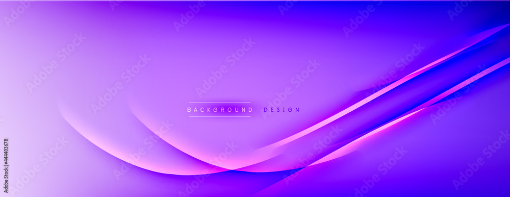 Abstract background - lines composition created with lights and shadows. Technology or business digital template. Trendy simple fluid color gradient abstract background with dynamic Abstract background - lines composition created with lights and shadows. Technology or business digital template. Trendy simple fluid color gradient abstract background with dynamic