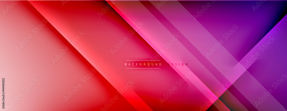 Abstract background - lines composition created with lights and shadows. Technology or business digital template. Trendy simple fluid color gradient abstract background with dynamic Abstract background - lines composition created with lights and shadows. Technology or business digital template. Trendy simple fluid color gradient abstract background with dynamic