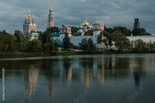 View of the Novodevichy Convent across the pond