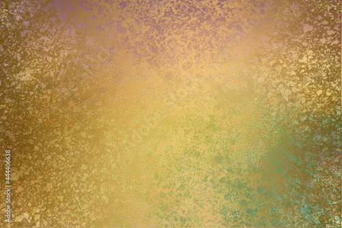 Golden Abstract  decorative paper texture  background  for  artwork  - Illustration © Ustymenko