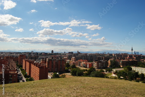 view of the city of madrid