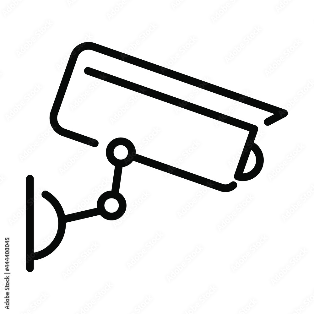 CCTV vector line Icon- Modern style high quality vector illustration. CCTV vector line Icon- Modern style high quality vector illustration.