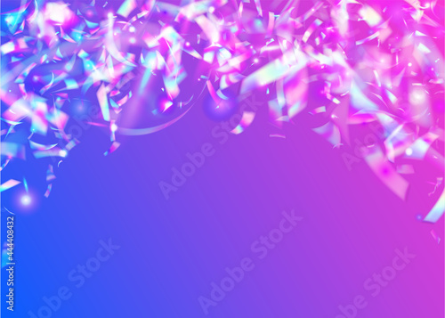 Iridescent Confetti. Cristal Texture. Kaleidoscope Glitter. Unicorn Art. Laser Celebrate Gradient. Fantasy Foil. Blue Disco Sparkles. Metal Flyer. Violet Iridescent Confetti