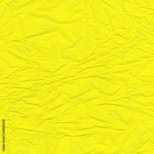 Wallpaper Mural yellow crumpled paper Torontodigital.ca