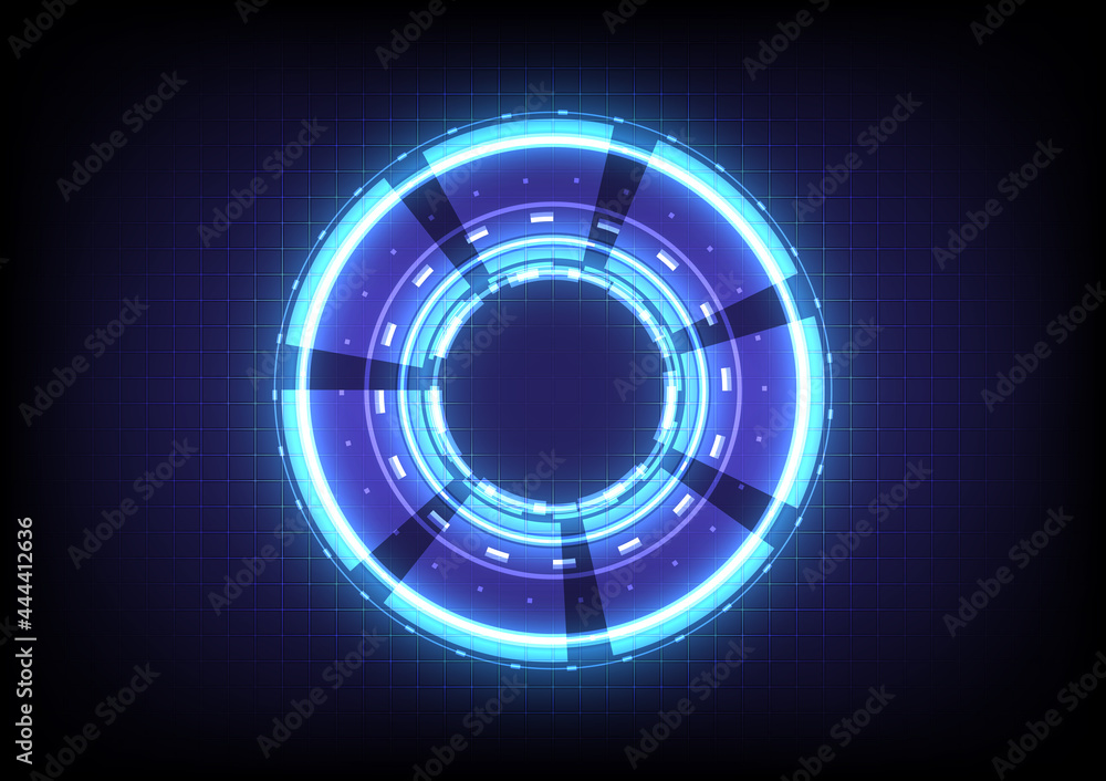 Science infographic. Element of computer data. Abstract hologram hi-tech background. Virtual reality technology electric innovation. Head-up display interface. Futuristic Sci-Fi glowing HUD circuit Science infographic. Element of computer data. Abstract hologram hi-tech background. Virtual reality technology electric innovation. Head-up display interface. Futuristic Sci-Fi glowing HUD circuit
