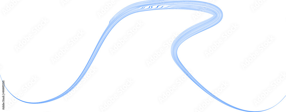 Vector Curved Lines . Design Element . Black Painted Stroke . Used as Banner . Template , Logo . Vector Curved Lines . Design Element . Black Painted Stroke . Used as Banner . Template , Logo .