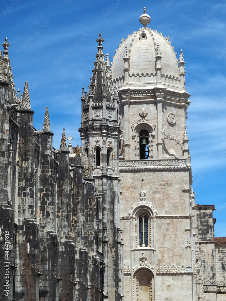 Mosteiro dos Jeronimos, monastery in Belem in Lisbon Mosteiro dos Jeronimos, monastery in Belem in Lisbon