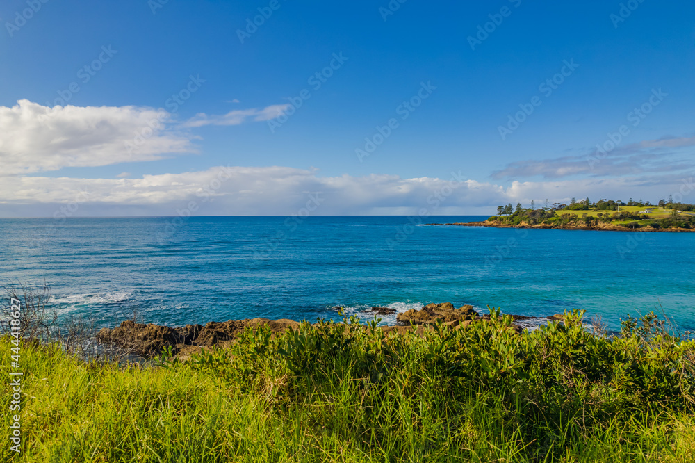 A winters day aerial seascape from Bermagui A winters day aerial seascape from Bermagui