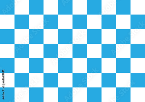 Illustration of a geometric abstract background vector with squares blue checkered