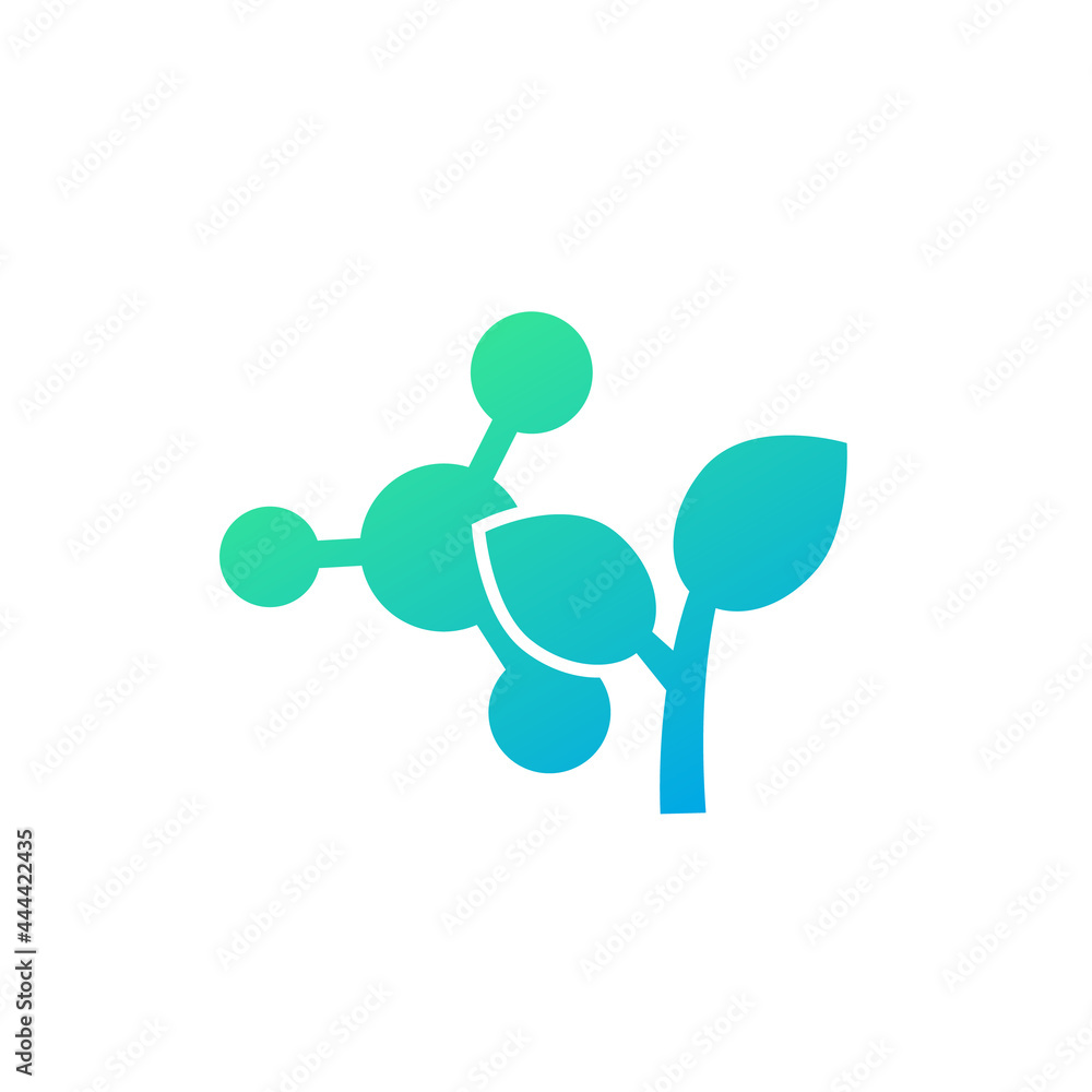 Fototapeta premium plant-based protein icon on white