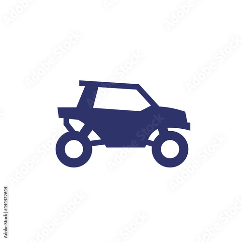 UTV icon, Side-by-side vehicle vector