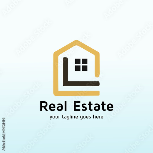 Real estate offers for investors and tenants logo letter LL