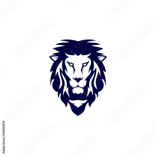 illustration vector graphic of Lion head good for tattoo