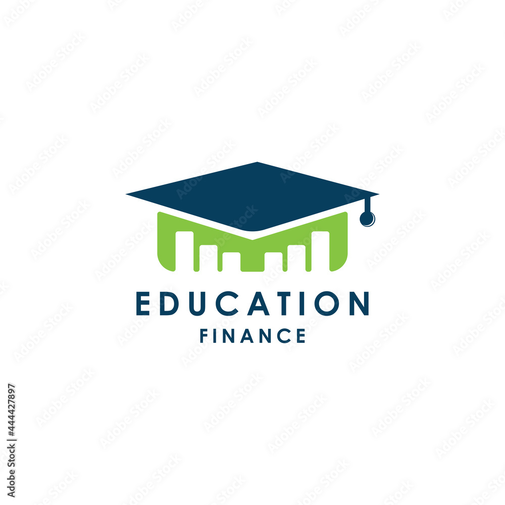 education finance school logo design vector education finance school logo design vector