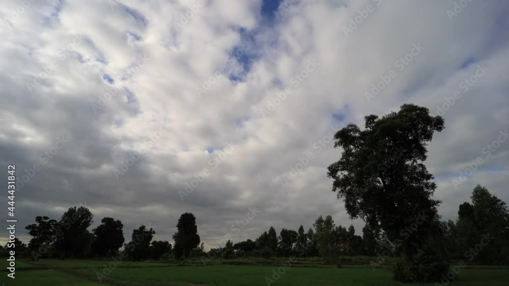 Timelapse Sky and black cloud. Beautiful nature storm clouds at the day. Timelapse Sky and black cloud. Beautiful nature storm clouds at the day.