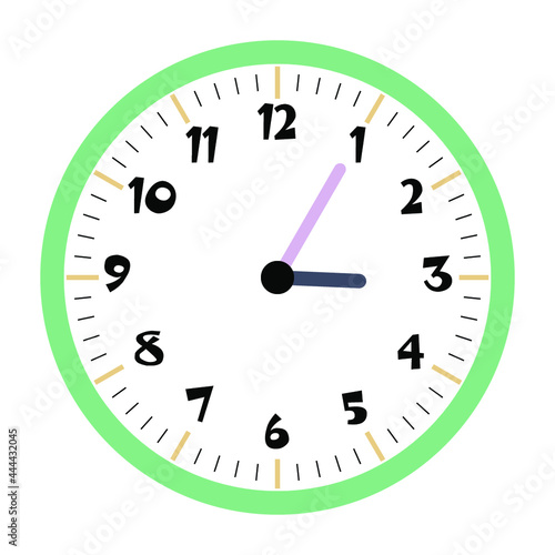 Clock vector 3:05am or 3:05pm