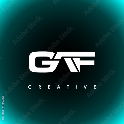 GAF Letter Initial Logo Design Template Vector Illustration