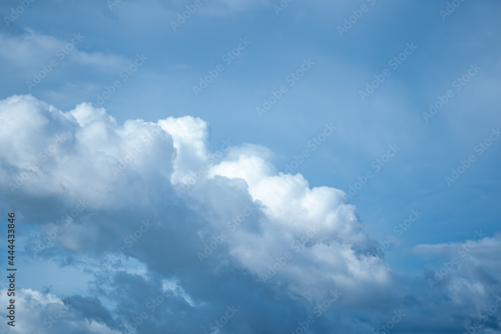 Blue sky background with clouds. Blue sky background with clouds.