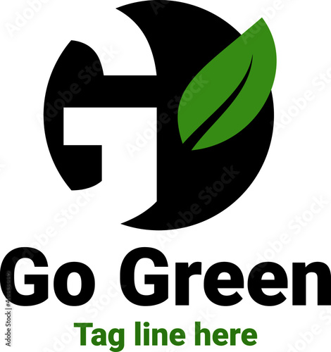 logo eco friendly, go green