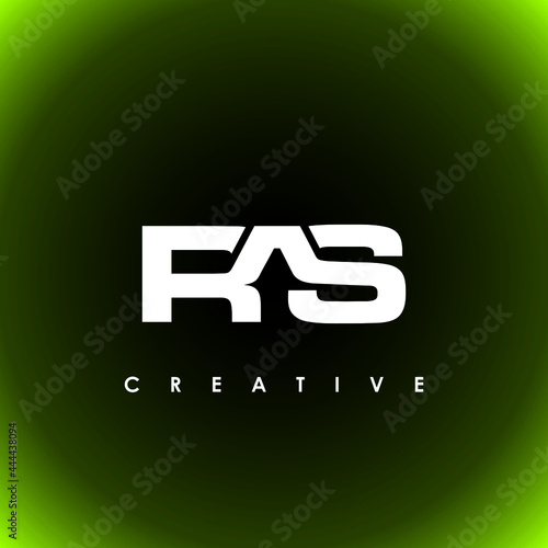 RAS Letter Initial Logo Design Template Vector Illustration