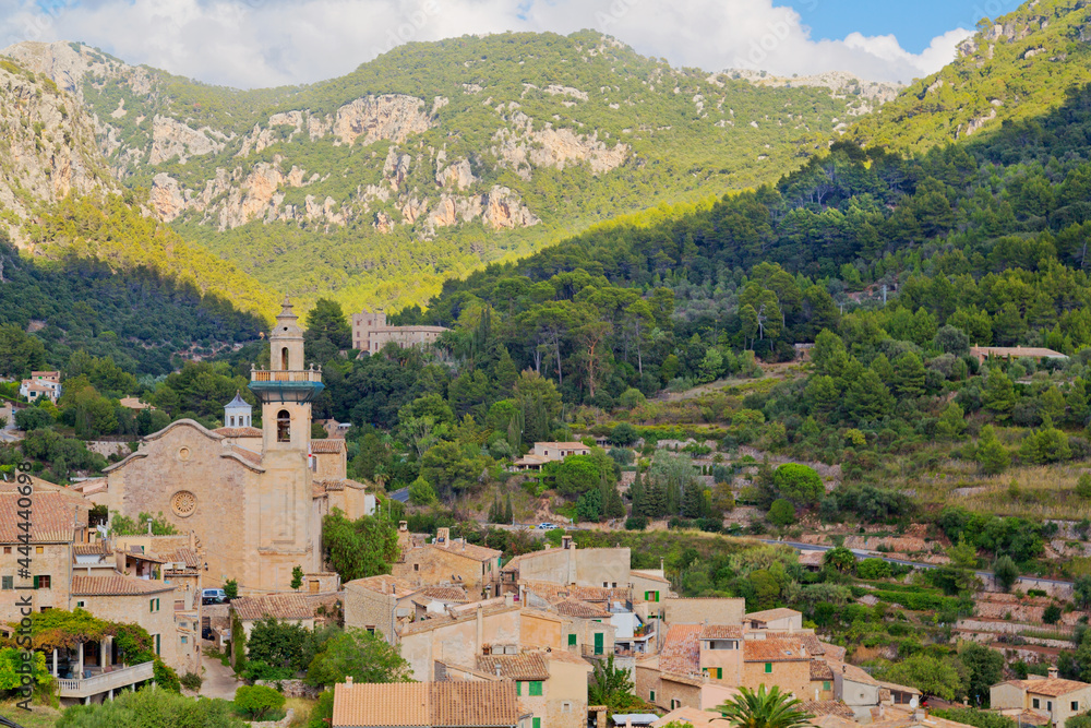 Valdemossa Dorf auf der Insel Mallorca, Spanien