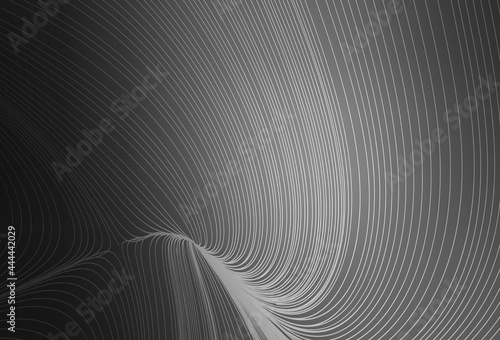 Light Gray vector background with straight lines.