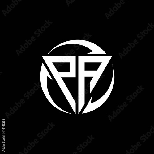 PA logo monogram design template