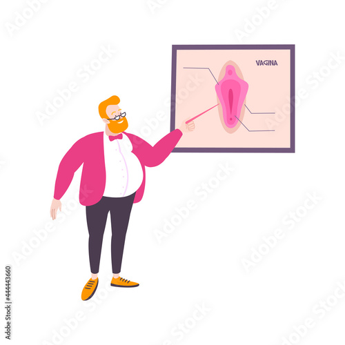Vagina Anatomy Illustration