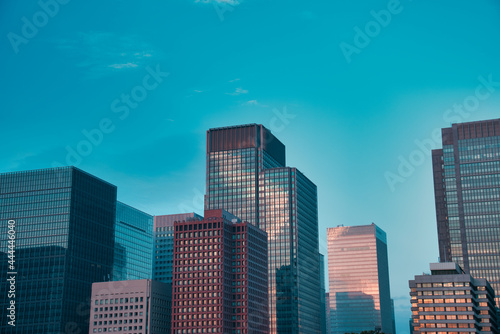 Plakat 東京都丸の内の夕景