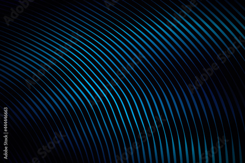 Dark blue background with line curve design. Vector illustration. Eps10