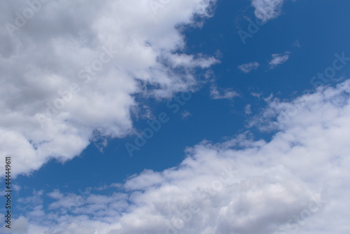 blue sky with clouds
