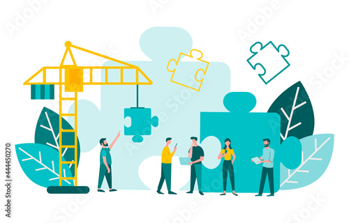 Teamwork Effective business strategy bulding