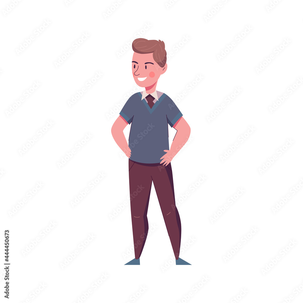 School Boy Illustration School Boy Illustration
