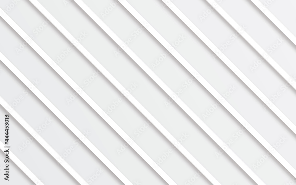 Fototapeta premium abstract line white striped paper texture background vector illustration
