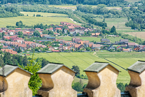 View from Stara Lubovna castle, Slovakia