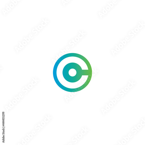 modern new circle logo design