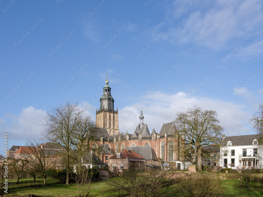 Walburgiskerk in Zutphen, Gelderland Province, The Netherlands