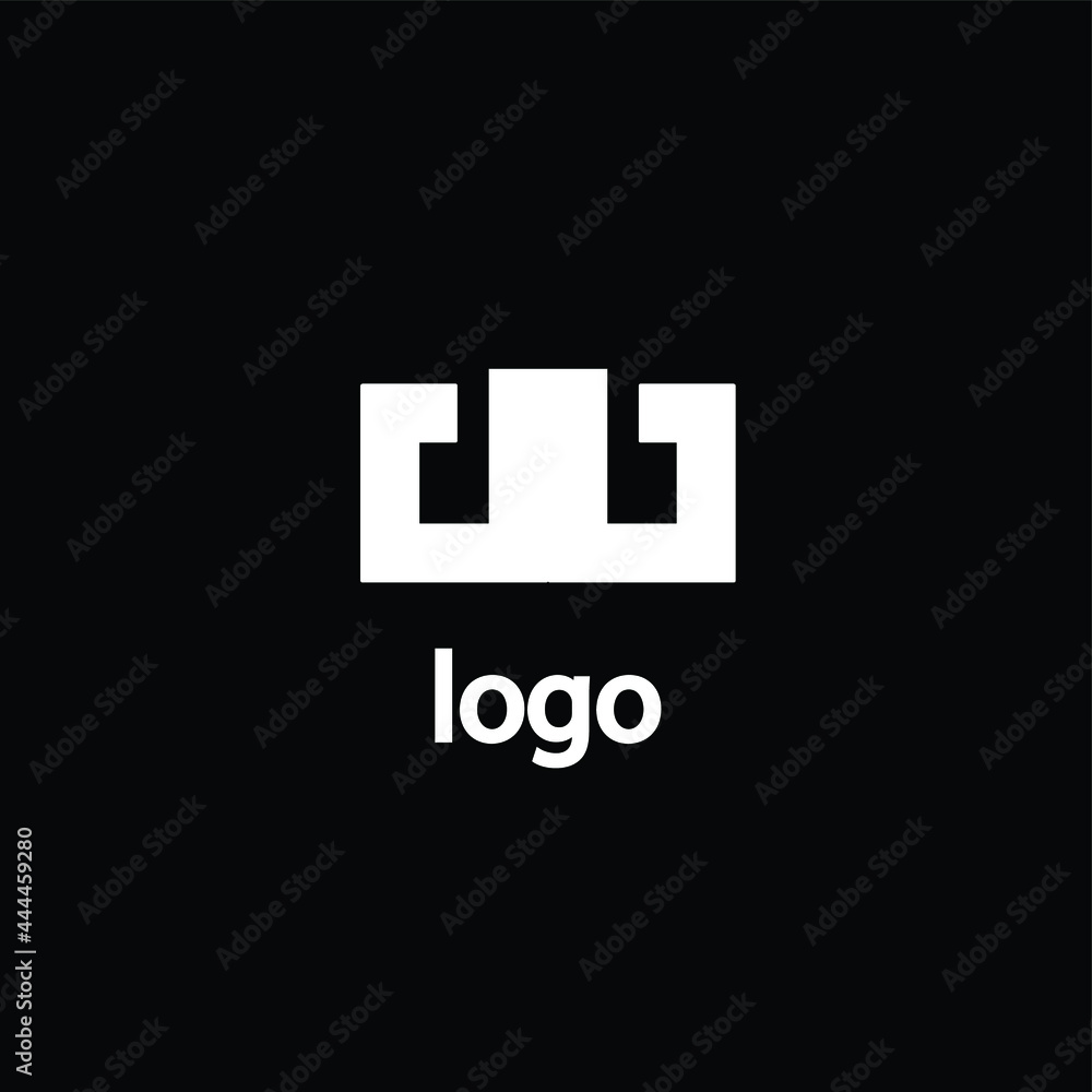 Letter W logo design vector. simple monogram icon Letter W logo design vector. simple monogram icon