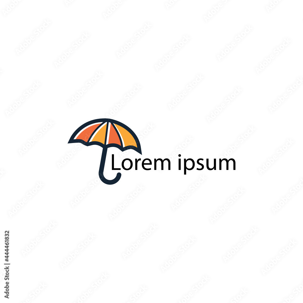 modern new unique color umbrella logo design modern new unique color umbrella logo design