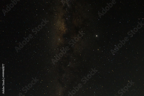 Austral sky milky way detail taken from Tanzania