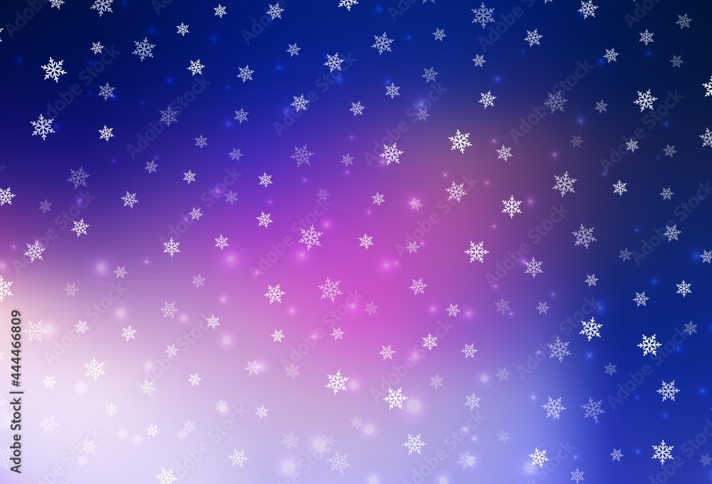 Obraz premium Dark Pink, Blue vector texture in birthday style.
