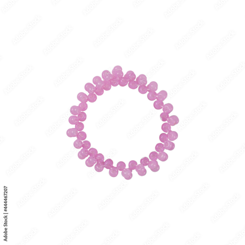 pink plastic ring 
