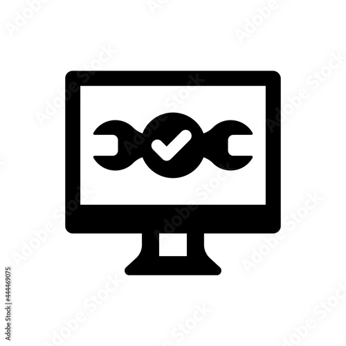 Software restore icon. Vector EPS file.